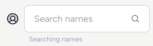 search names